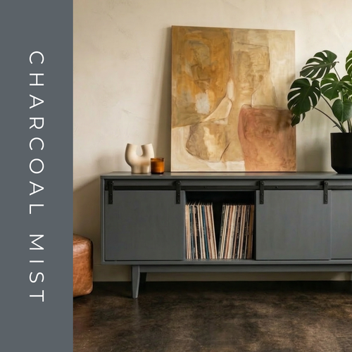 Charcoal Mist soy stain